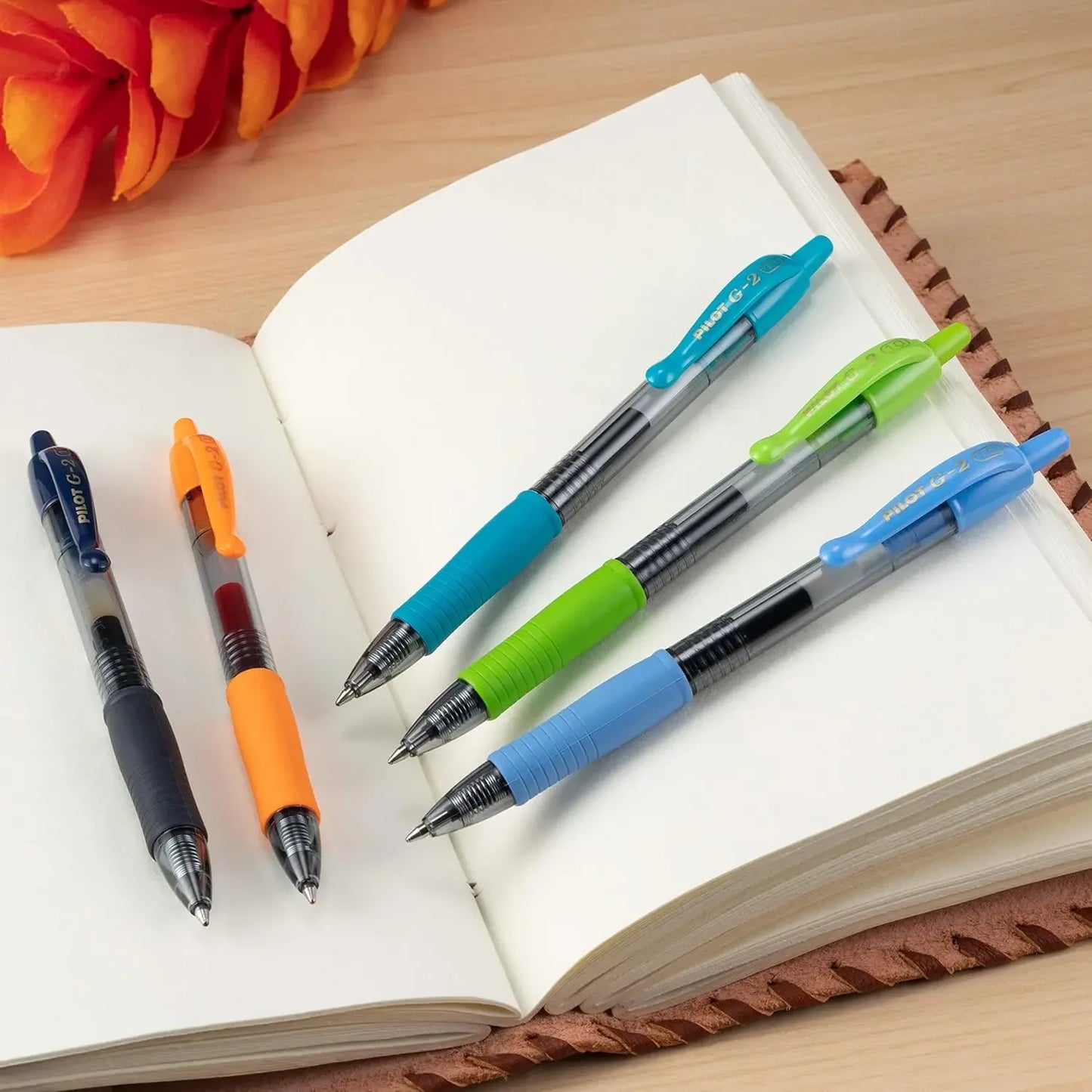 Premium Retractable Gel-Ink Pens, Bold 1.0mm Point, Assorted Colors, 14-Pack for School and Office Peaceful Pleasures Health and Wellness