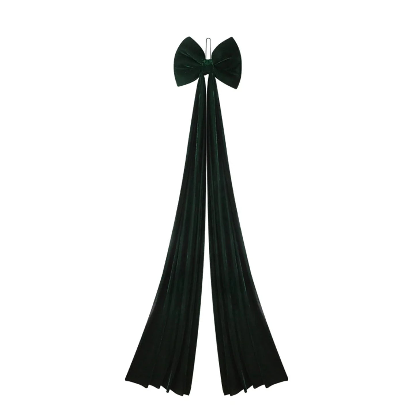 Extra Large Velvet Christmas Tree Topper Bow | Red Oversized