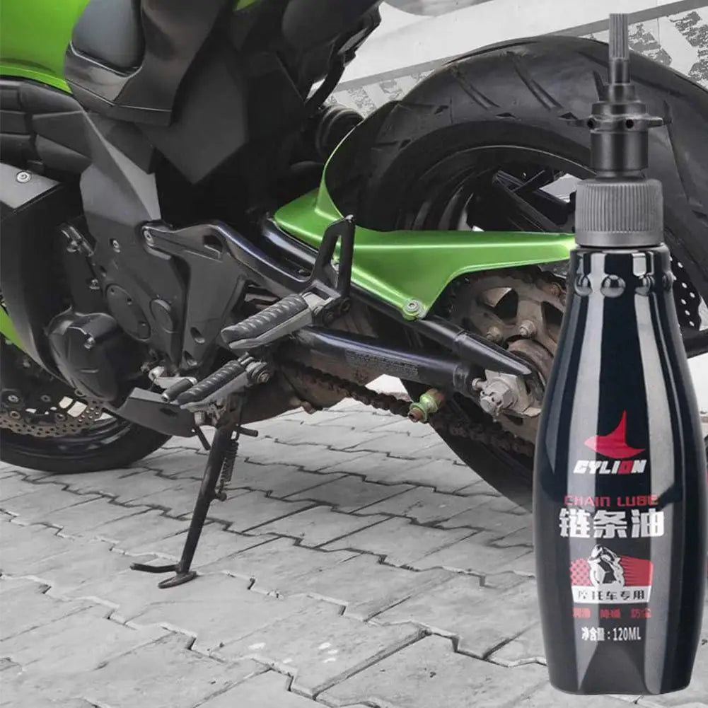 Motorcycle Chain Lube Wax Oil 120ml – Anti-Rust & Anti-Wear