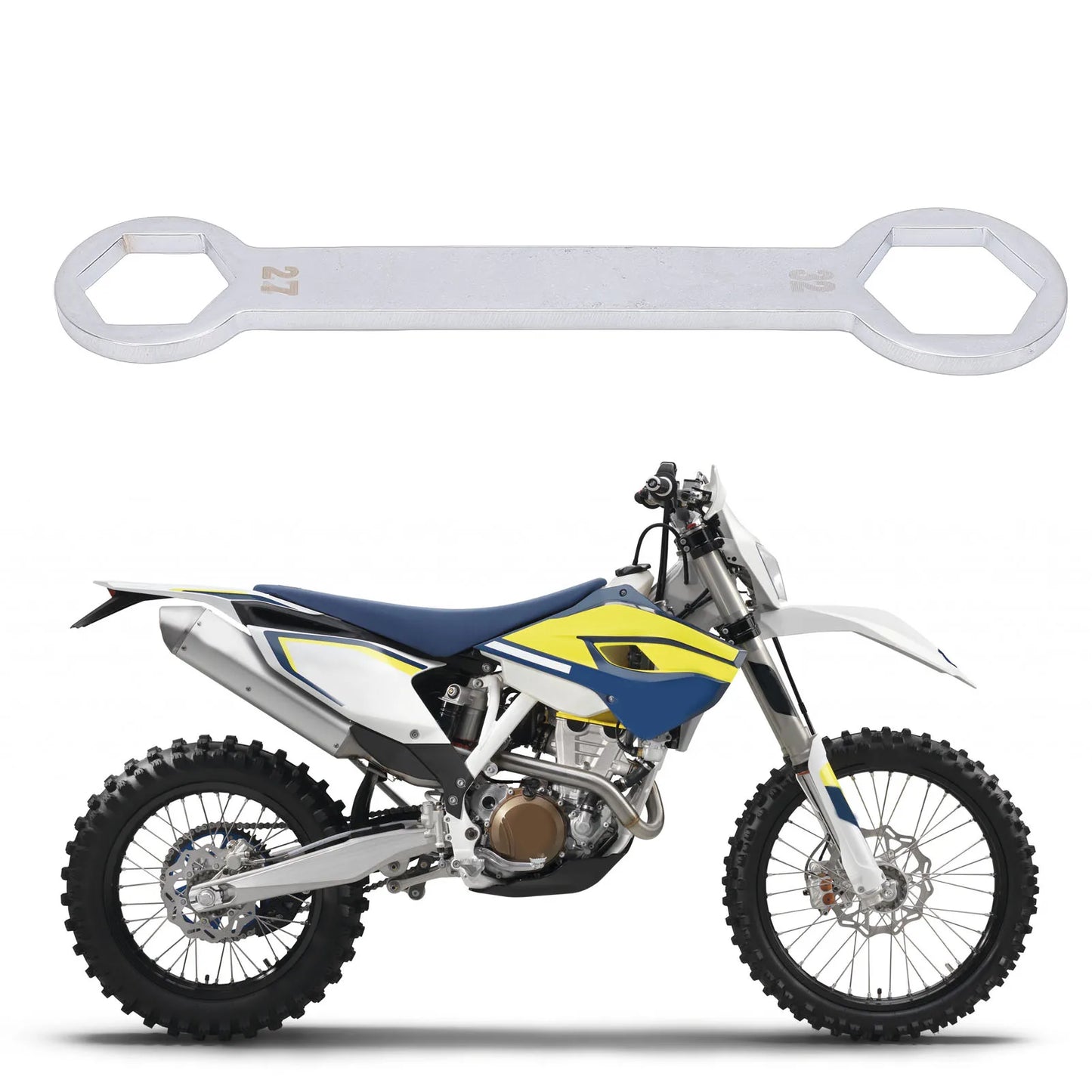 27mm x 32mm CRV Combo Axle Wrench – KTM Husqvarna Adventure