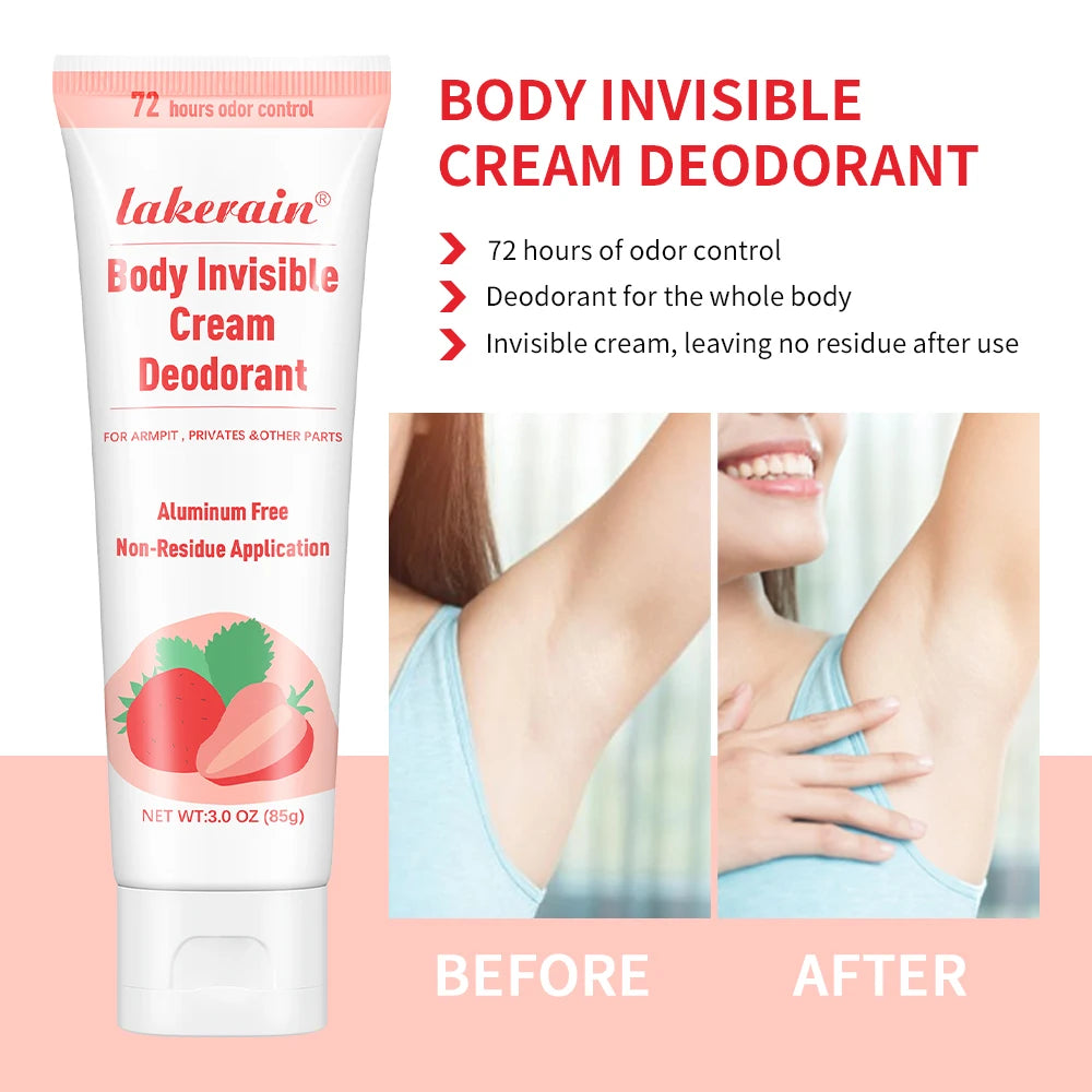 Perfume Cream Deodorant Cream Long Lasting Fragrance Blueberry Strawberry Fruit Fragrance Oil Aroma Cooling armpit Cream Peaceful Pleasures Health and Wellness