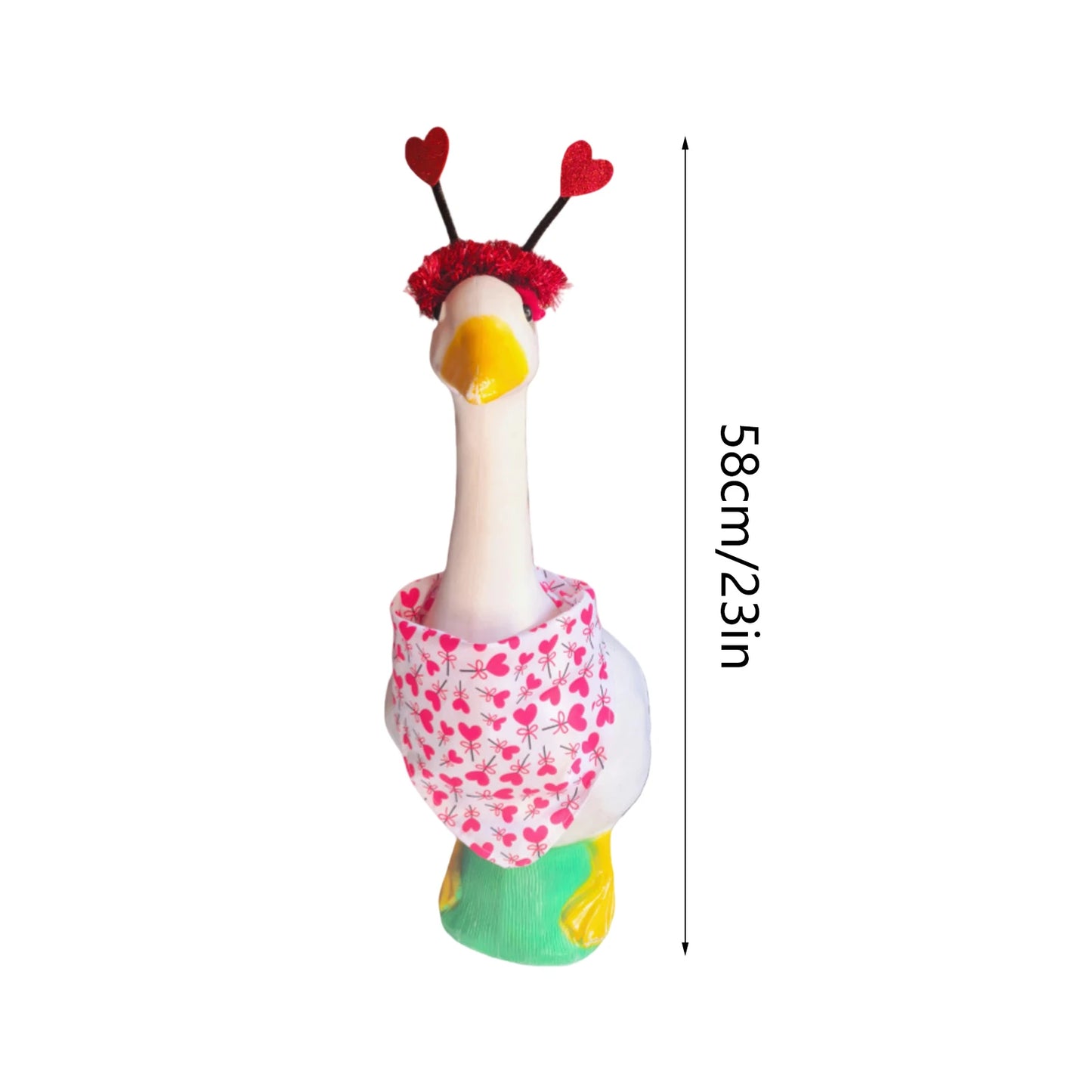 Porch Goose Bathrobe Outfit – Cute Goose Statue Costume