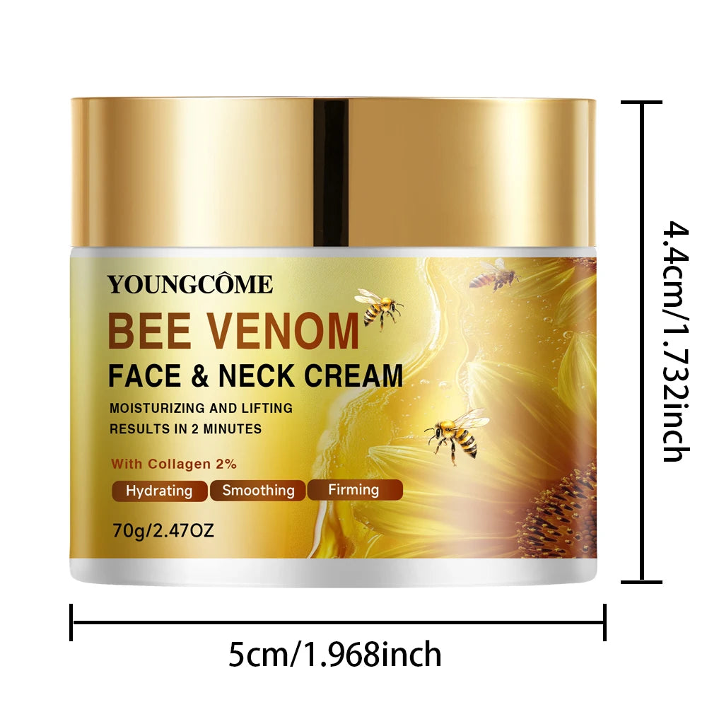 YOUNGCOME Bee Venom Face Cream – Firming, Lifting & Brightening Bee Venom Face Cream Peaceful Pleasures Health and Wellness 70g
