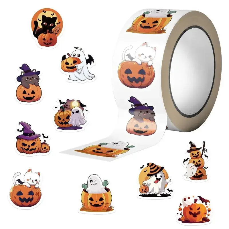500pcs Animal Reward Stickers for Kids – 16 Patterns, 1 Inch