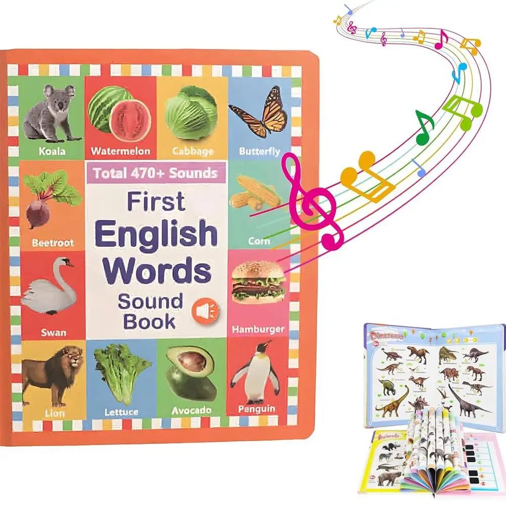 First English Words Sound Book for Babies & Toddlers Peaceful Pleasures Health and Wellness A