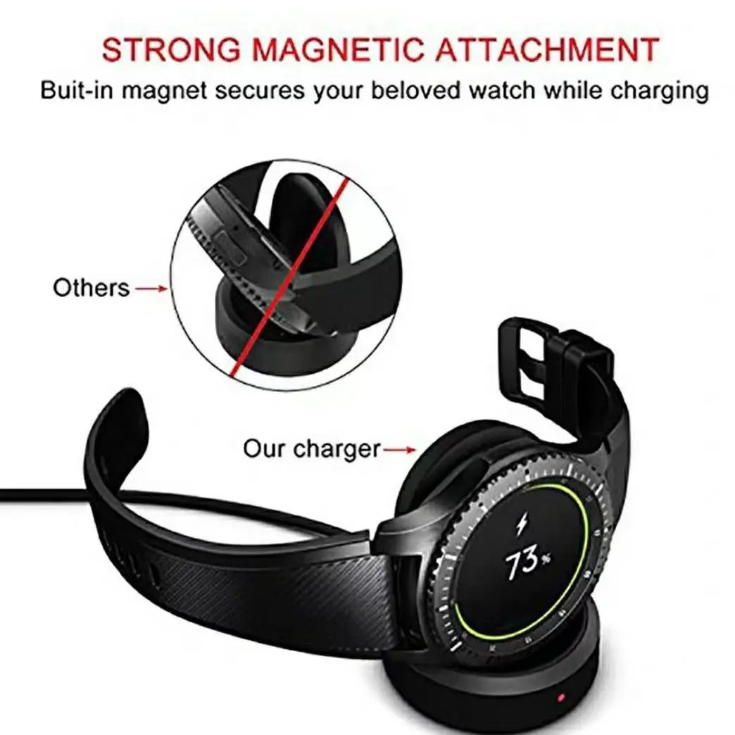 Magnetic Charger for Samsung Gear S3, S2 & Galaxy Watch