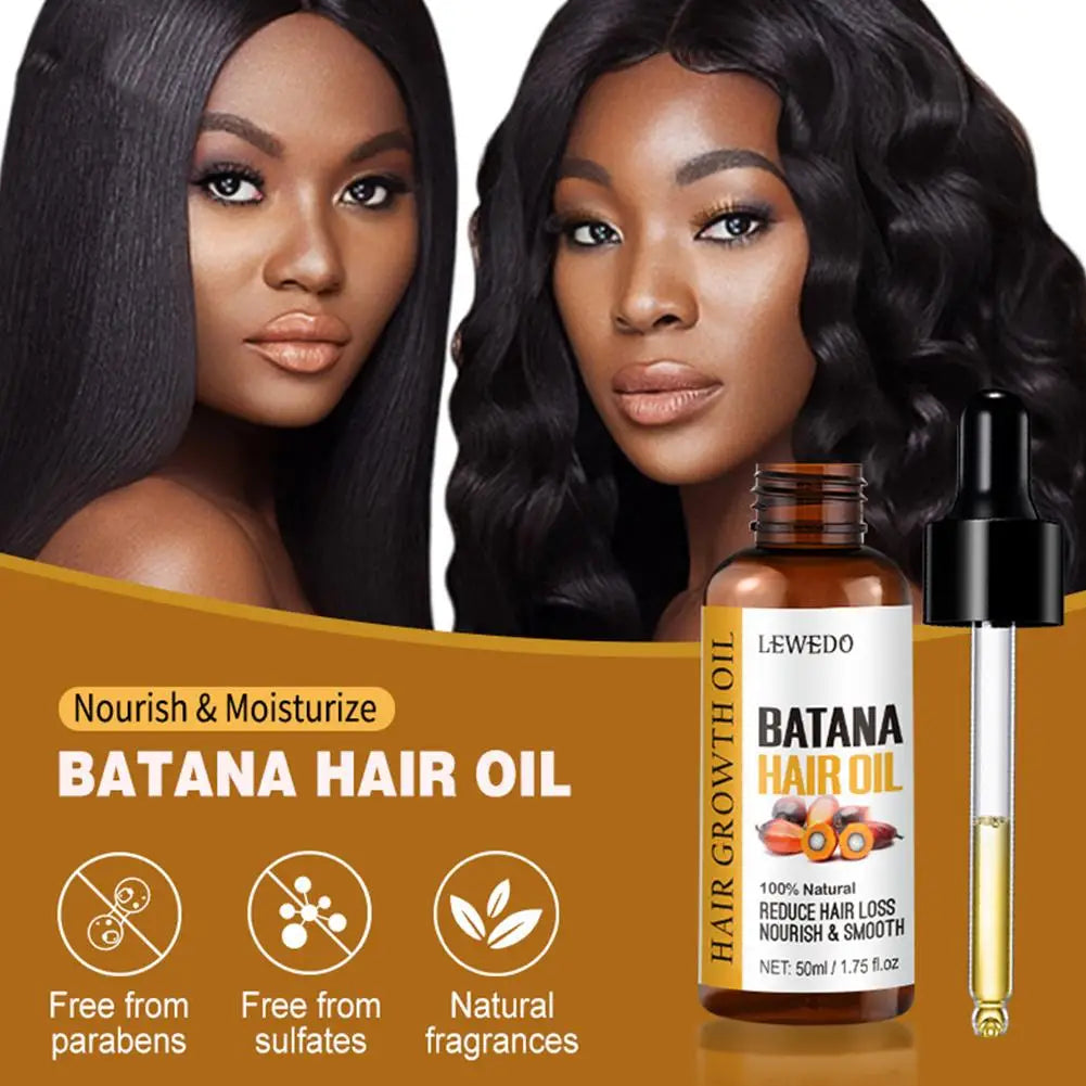 Natural Batana Oil for Hair Growth & Repair – 50ml