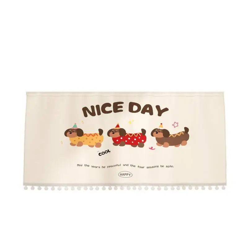 Capybara Cartoon AC Windshield Curtain | Kids Bedroom Air Cover