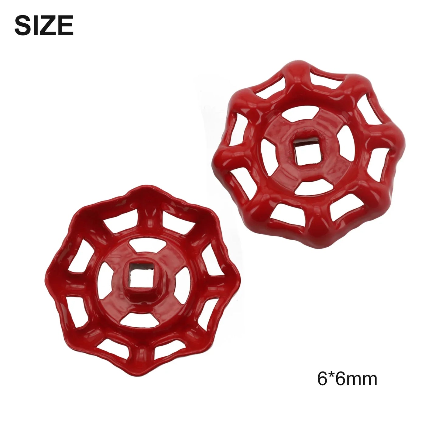 Cast Iron Valve Hand Wheel 2-Pack – Gate & Globe Shutoff Fit