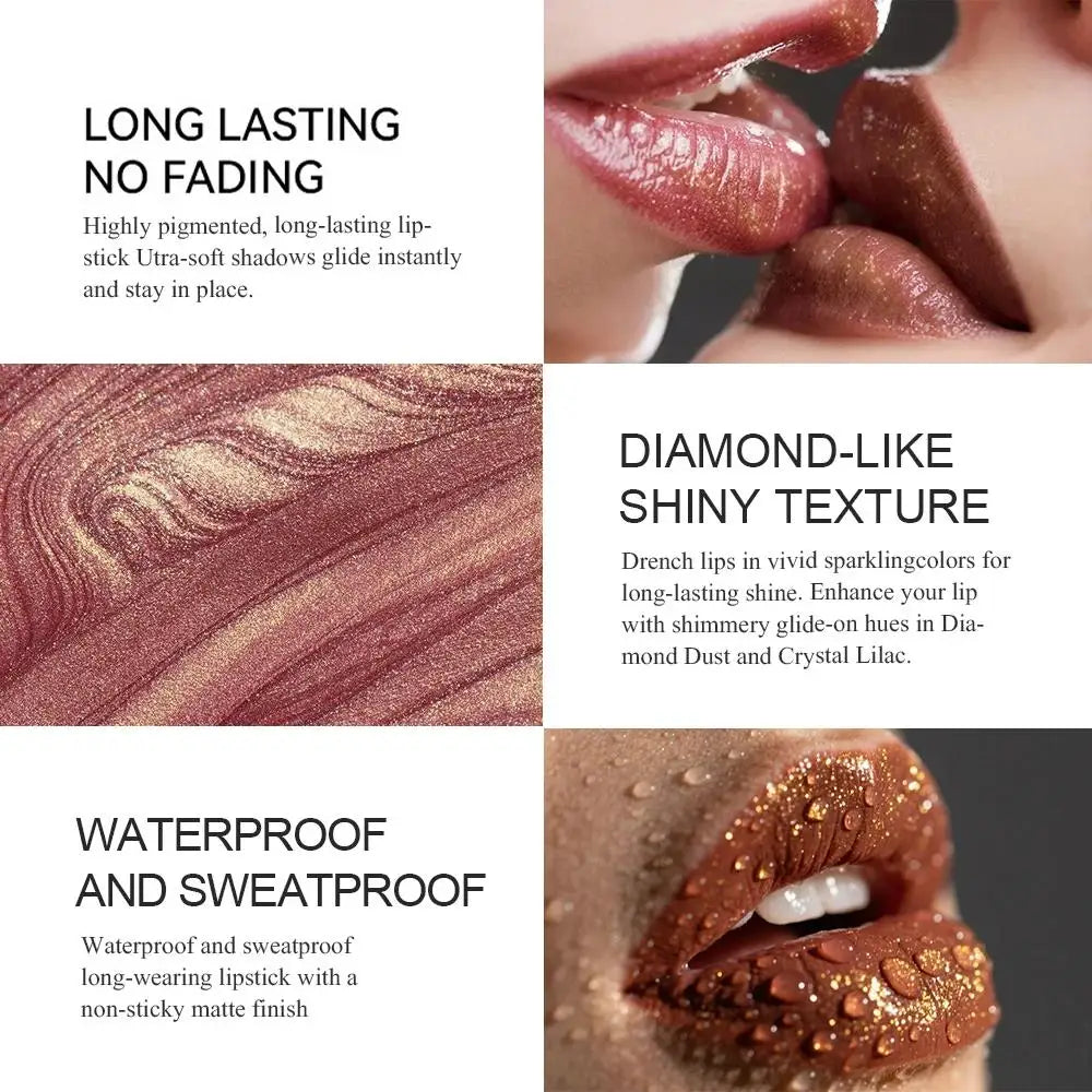 Fit Colors Metallic Pearl Lipstick – Waterproof & Volumizing