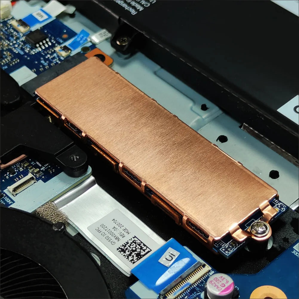 M.2 NVMe SSD Heatsink with Thermal Pads – Copper Cooler for 2280 Laptops Peaceful Pleasures Health and Wellness
