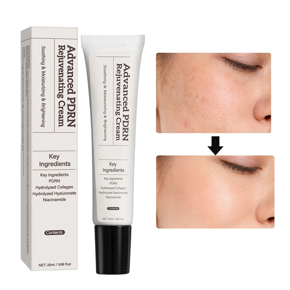 Advanced PDRN Rejuvenating Cream, Salmon DNA PDRN Face Moisturizer for Firming Skin, Women's Face Cream for Glow Skin, 20ML Peaceful Pleasures Health and Wellness