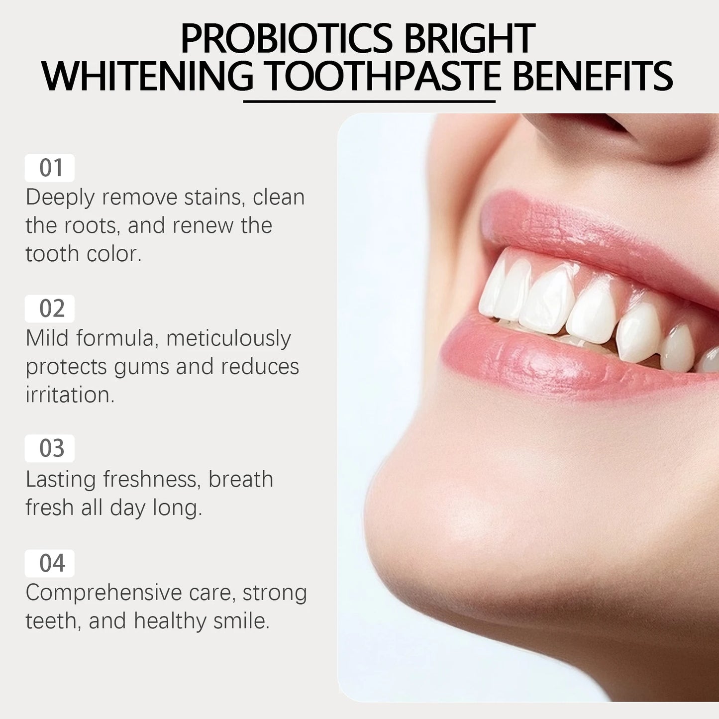 Oralhoe SP-6 Probiotic Whitening Toothpaste 120g | Plaque & Stain