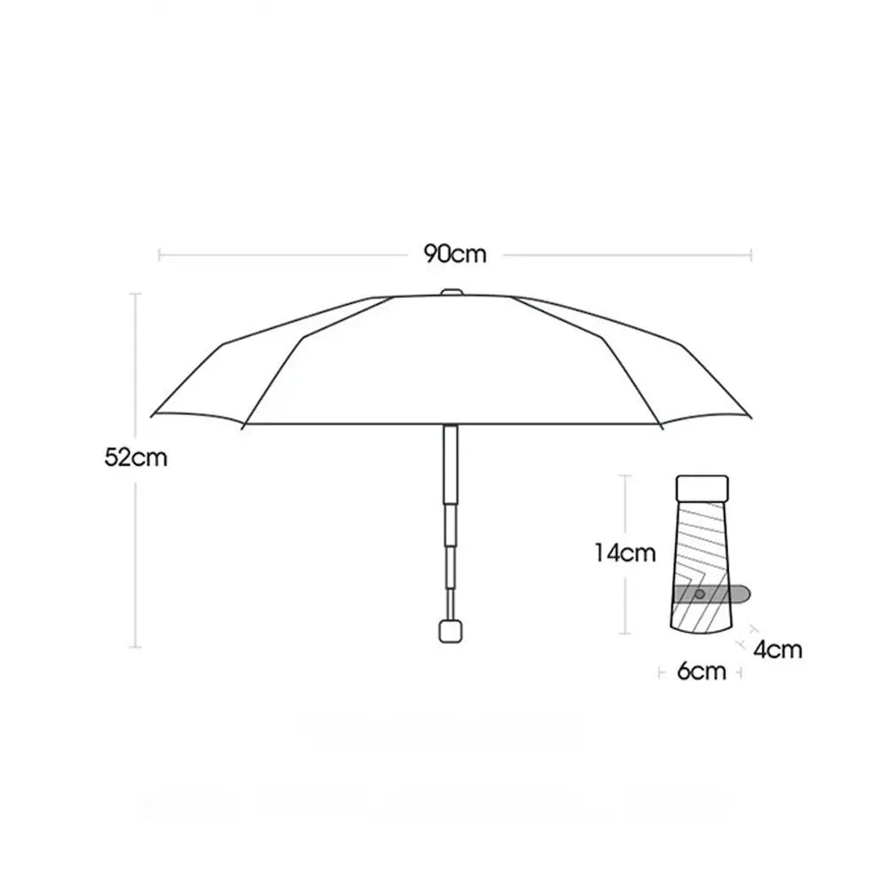 Mini Folding UV Umbrella with Wallet – Sun & Rain Protection