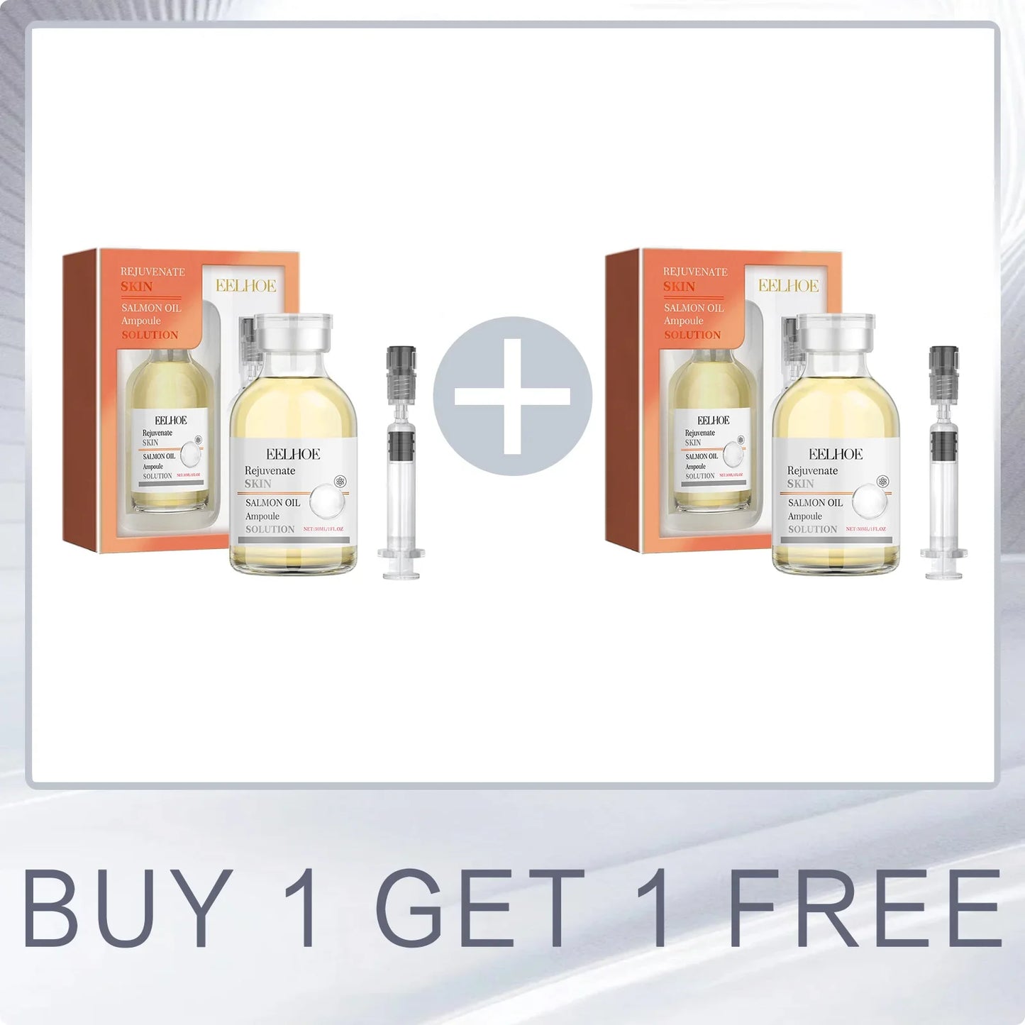EELHOE Salmon Oil Face Serum – Hyaluronic Acid & Pore Minimizer