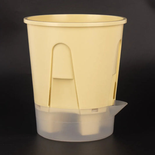 Self-Watering Plastic Flowerpot | Water Storage & Drain Holes Self-Watering Planter Oasis Select Style F S