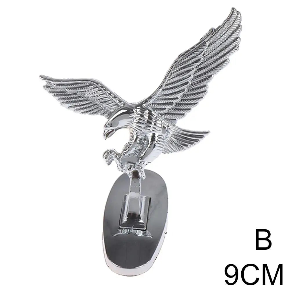 3D Car Bonnet Front Hood Eagle Ornament Badge Auto Modification Emblem Cover Decoration Accessories Eagle Peaceful Pleasures Health and Wellness B