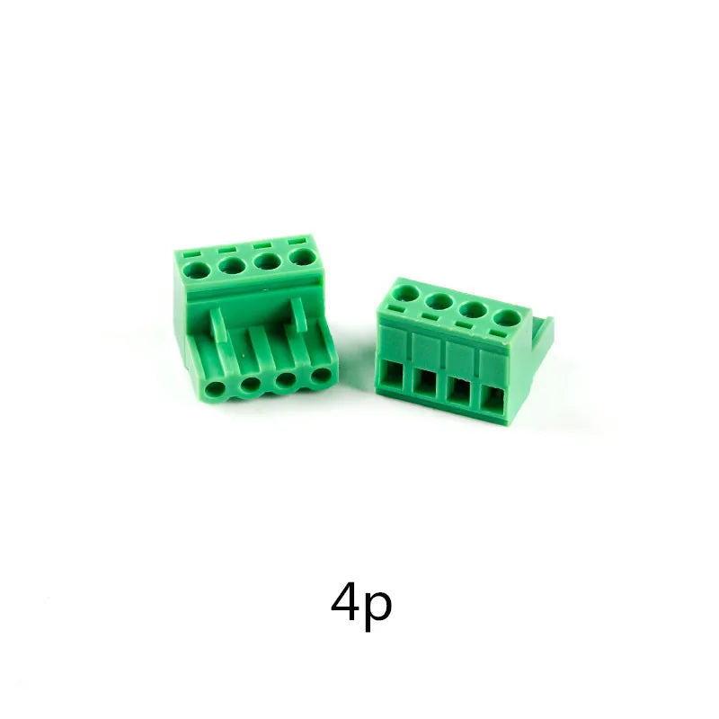 10PCS 2EDGK 5.08mm TERMINAL BlOCK 5.08 PLUG-IN PCB CONNECTOR 2EDG PCB 2PIN /3P/4P/5P/6P/7P/8P/9P/10P Peaceful Pleasures Health and Wellness 4P