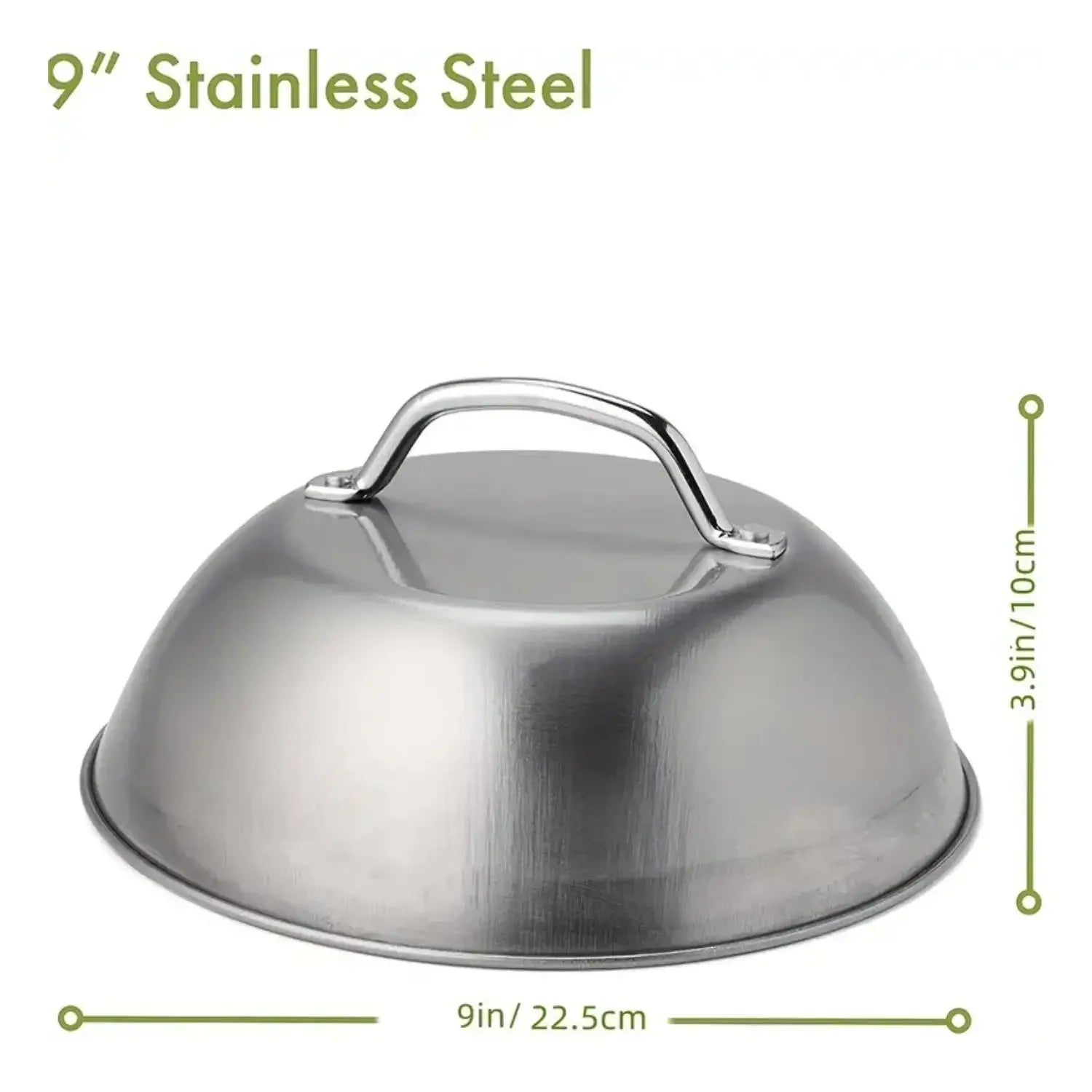 9inch Stainless Steel Oven Squeegee Cover Perfect Barbecue Tools Accessory for Outdoor Camping Picnics bbq grill barbeque Peaceful Pleasures Health and Wellness