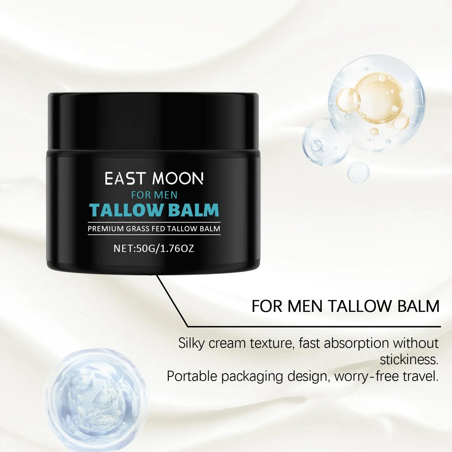 Men's Tallow Balm – Hydrating Face Cream for Men | 50g