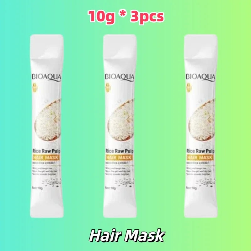 SADOER Rice Keratin Hair Mask – Smooth, Frizz-Free & Shiny