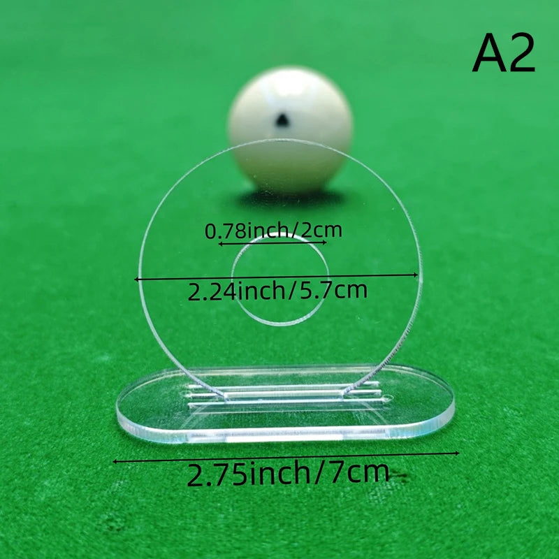 5-Hole Pool Cue Stroke Trainer | Billiard Accuracy Exercise Device