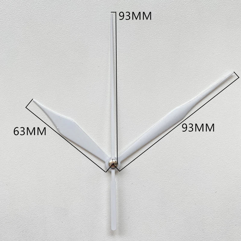 Silent Mute DIY Wall Clock Movement with Hands – Quartz Mechanism Repair Kit