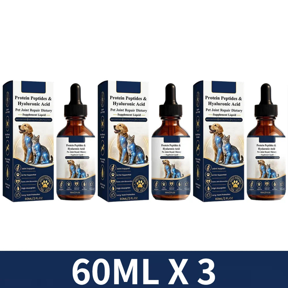 Dog Joint Supplement Liquid – Protein Peptides & Hyaluronic Acid