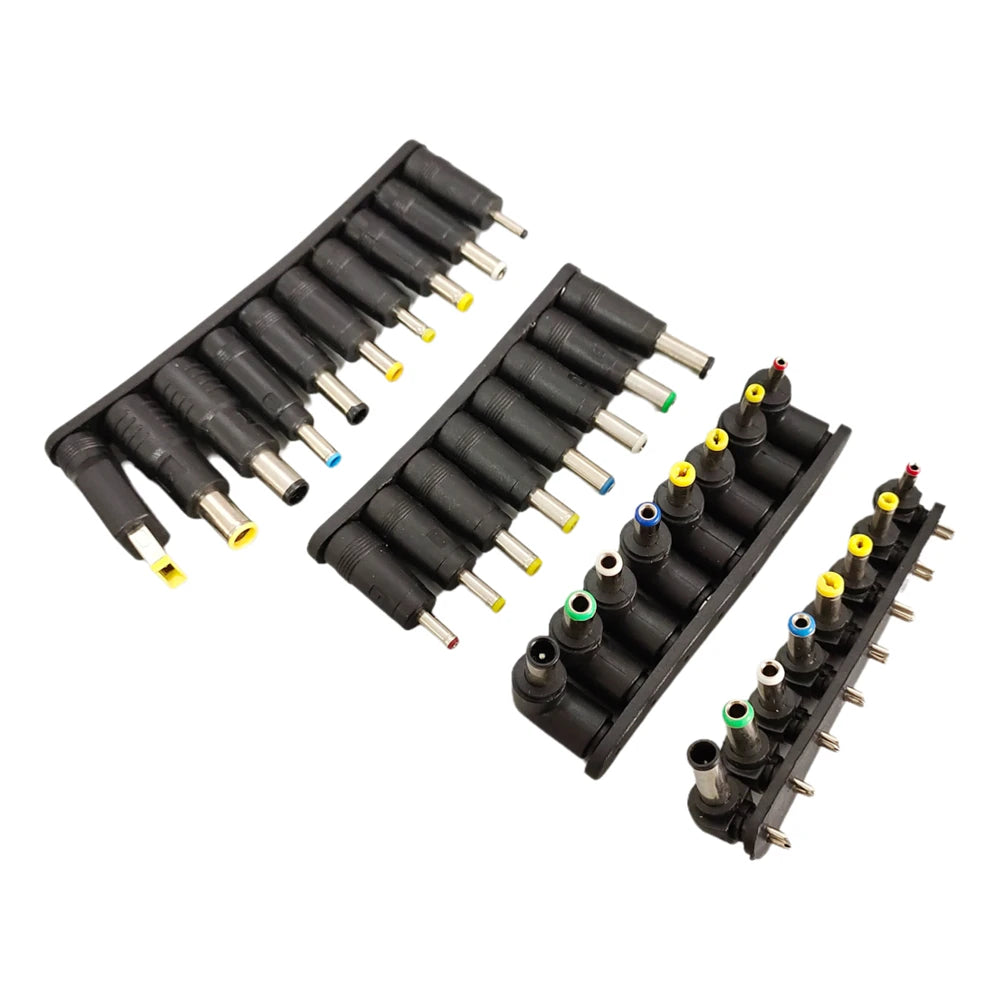 Universal DC Power Connector Kit 5.5x2.1mm Male Female Straight / Right Angle Plug Set for Laptop Notebook Power Adapter Peaceful Pleasures Health and Wellness