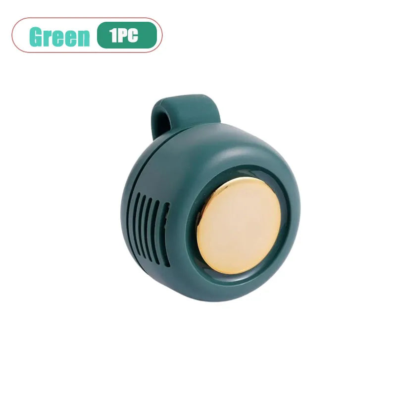 Clip-On USB Mini Bladeless Fan | 3-Speed Portable Travel Fan
