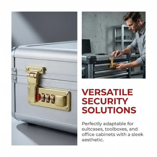 3-Digit Combination Lock 65×29mm – Keyless Box Latch | JETTING Combination Lock Latch Oasis Select