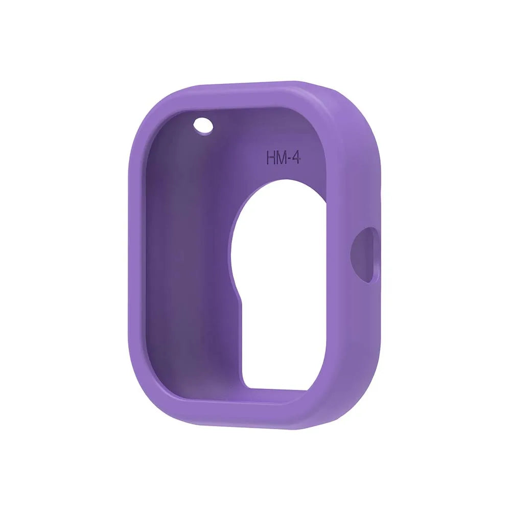 Redmi Watch 4 Silicone Bumper Case – Drop-Proof TPU Cover Peaceful Pleasures Health and Wellness purple color For Redmi Watch 4