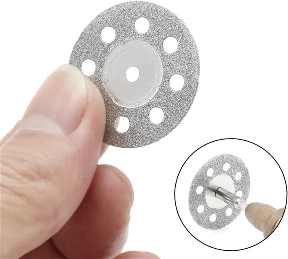 1/2 Set (Each Set Contains 12 Pieces) of Electric Grinding Accessories, Grinding Wheel Cores for Metal Cutting Rotary Tools, Electric Grinder Parts Peaceful Pleasures Health and Wellness