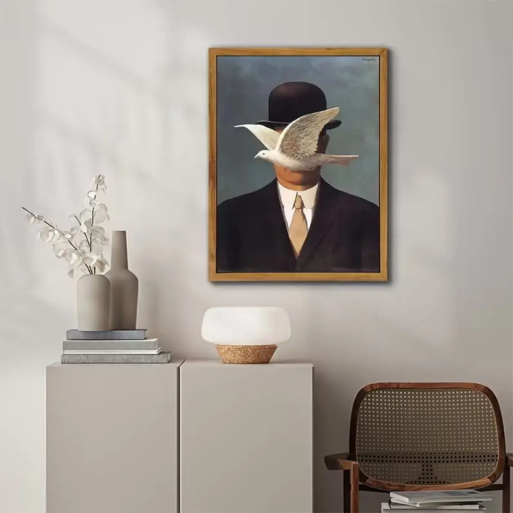 Modern Surrealist Canvas Wall Art Print | Unframed Poster
