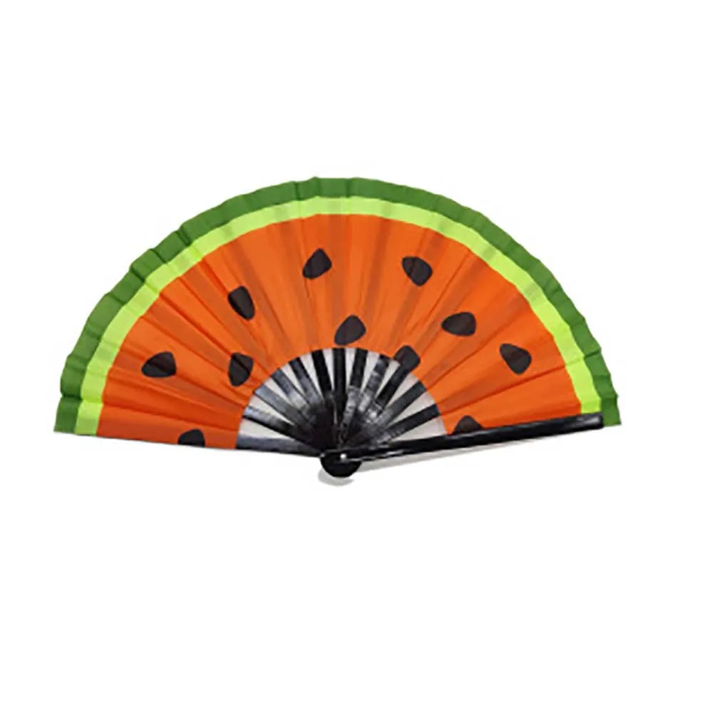Bamboo Silk Cat Pattern Folding Fan – Decor & Gift