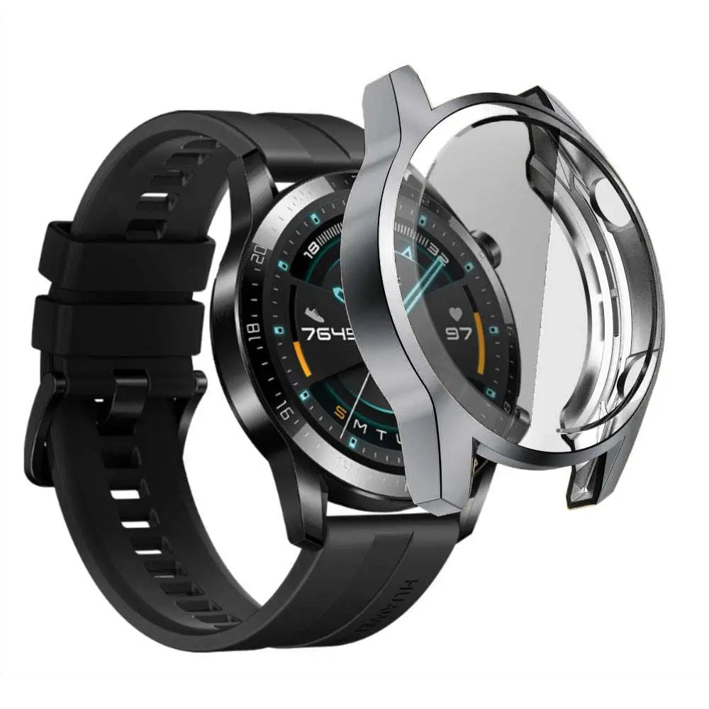 Accessories Clear TPU Case Watch Frame Cover For Huawei watch gt 2 Case Smart Watch Protector Full Protective Case Cover Peaceful Pleasures Health and Wellness