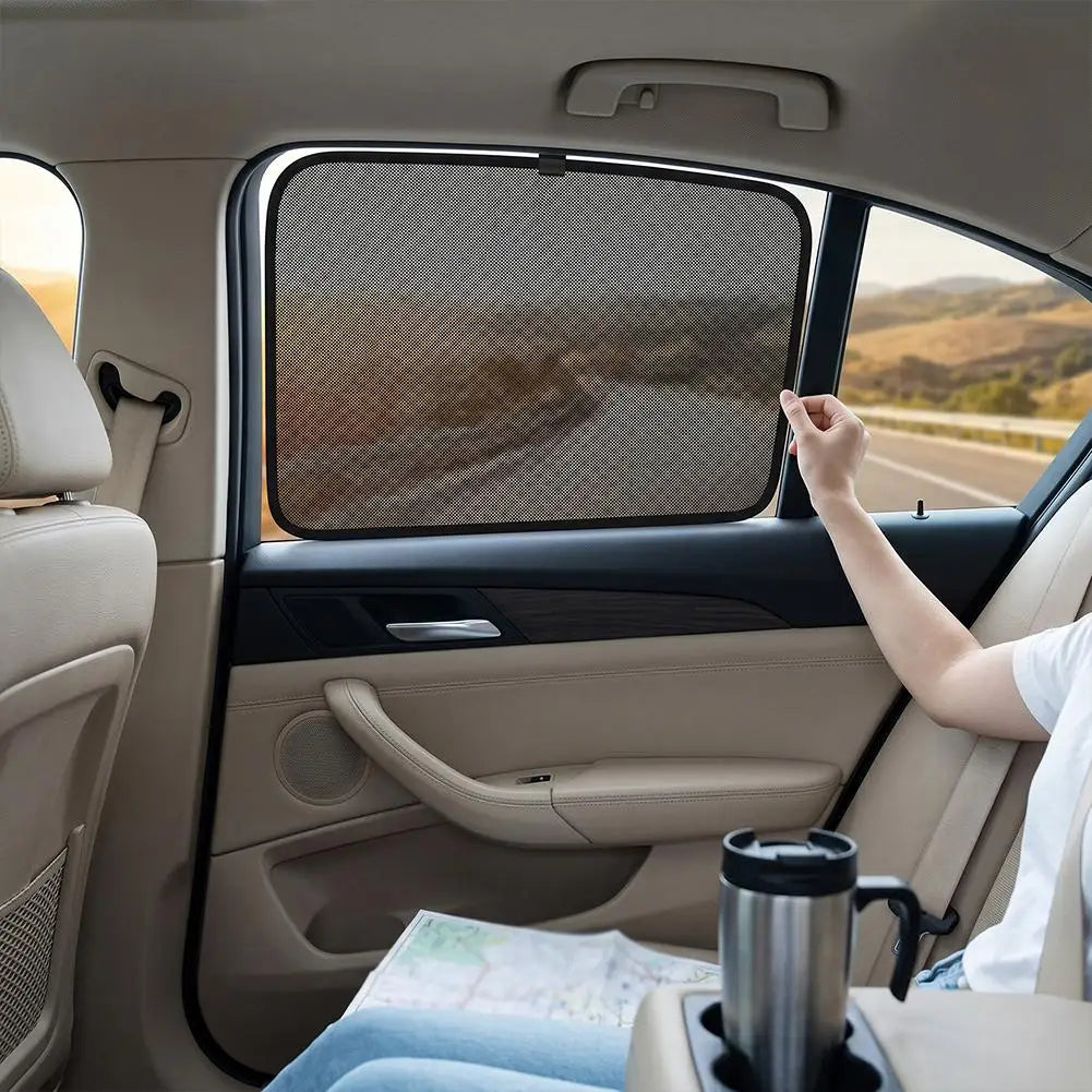 Car Front Windshield Sun Visor Reflect Sunlight Block UV Rays Foldable Sun Protection Heat Insulation Car Full Package Sun Visor Peaceful Pleasures Health and Wellness