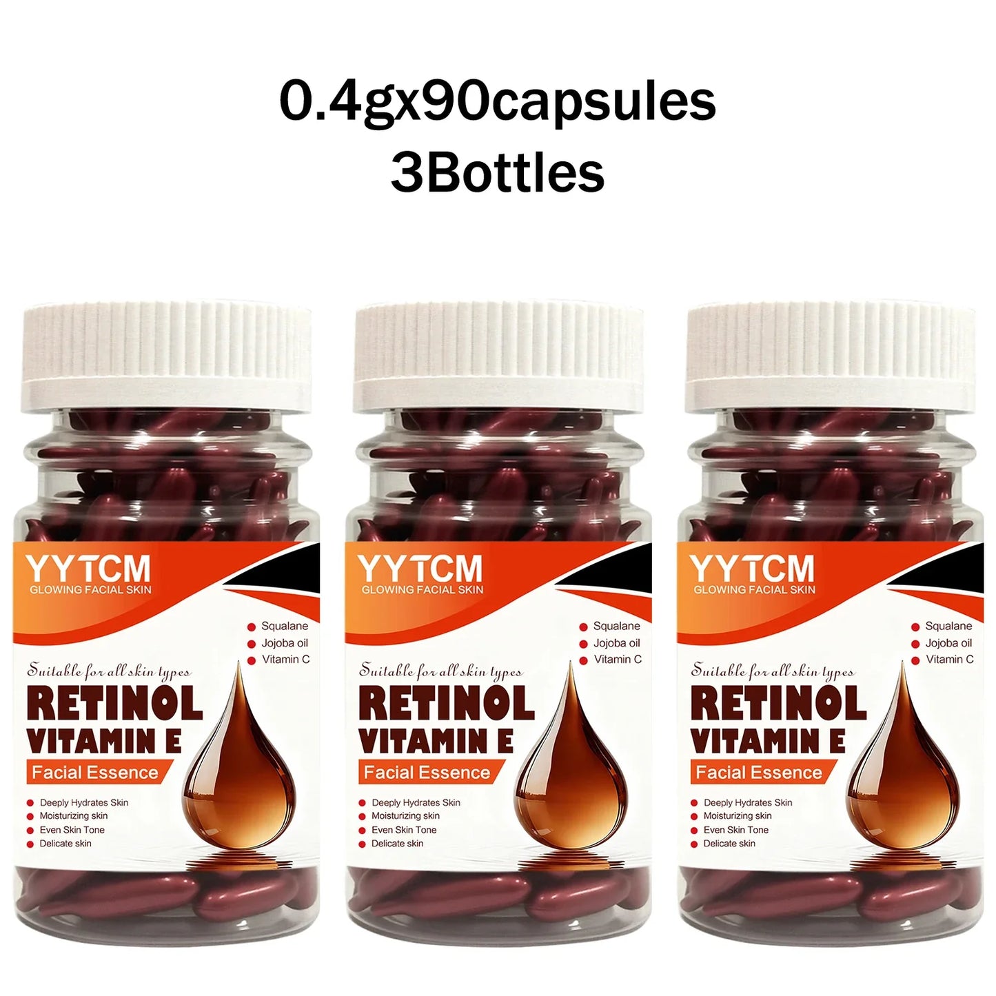 Retinol & Vitamin E Capsule Serum – Brighten & Firm Skin