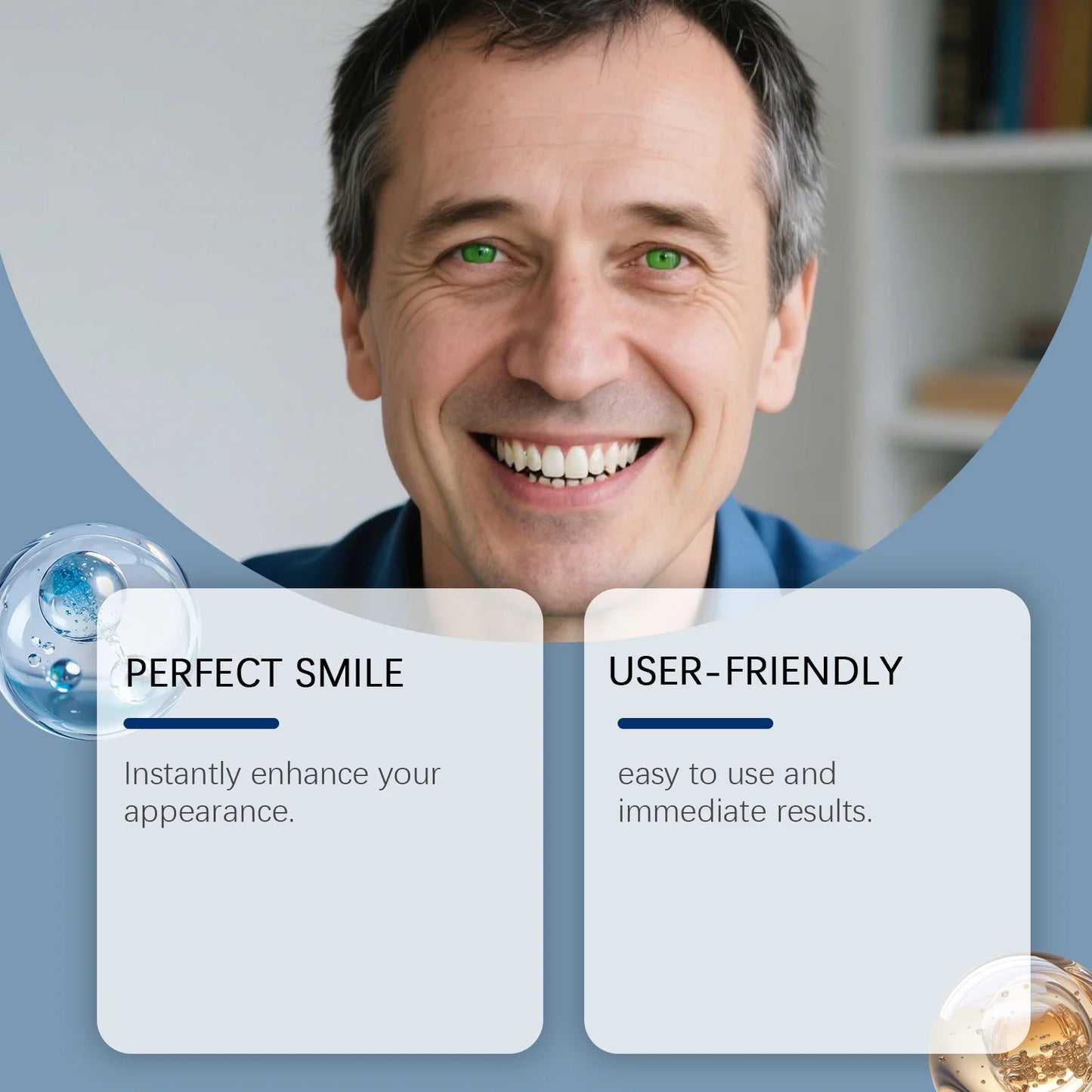 Soft Silicone Denture Kit – False Teeth & Dental Veneer Set