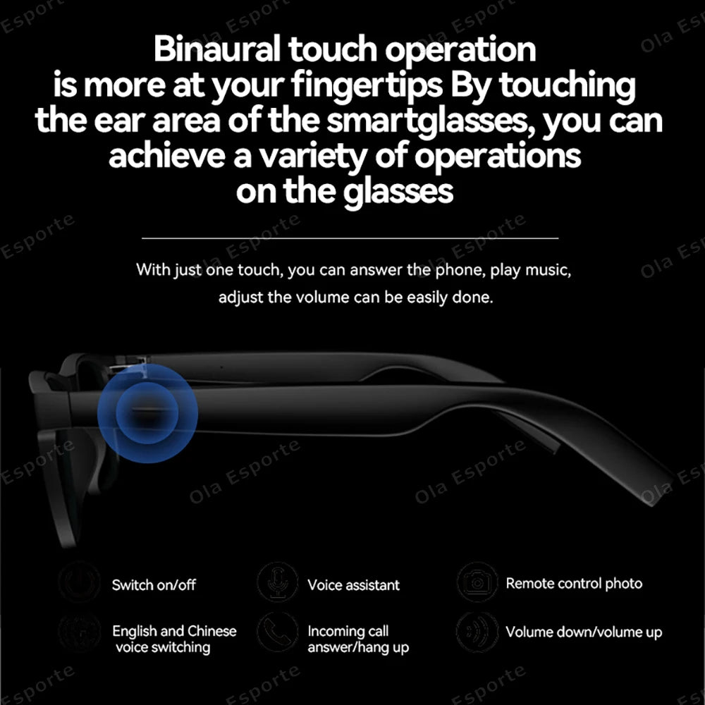 Smart Bluetooth Sunglasses | Wireless Audio & UV Protection