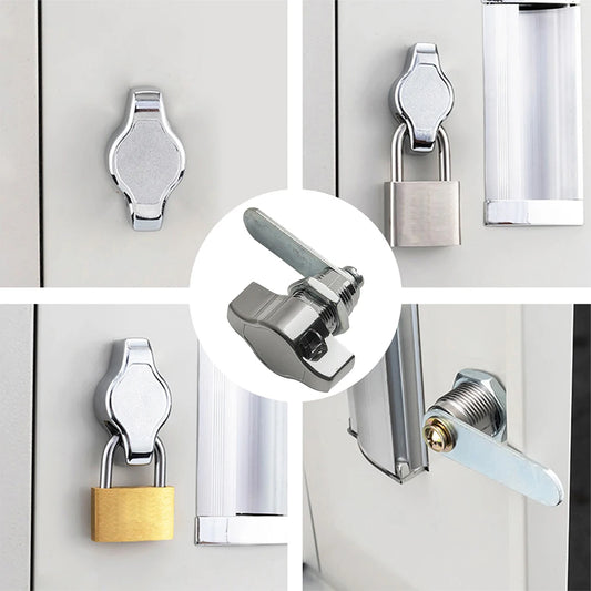 Security Lock Keyless Zinc Alloy Cabinet Cam Secure Padlock Peaceful Pleasures Health and Wellness 30mm