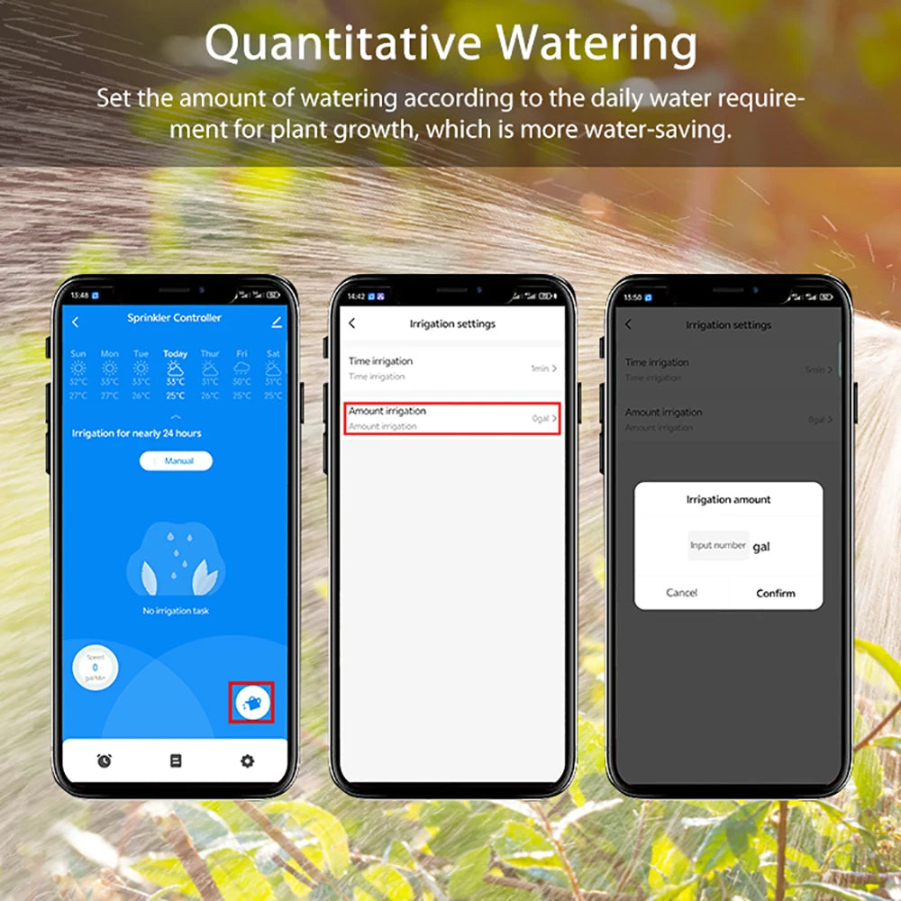 Tuya ZigBee Smart Sprinkler Timer Garden Watering IP66 Waterproof Automatic Drip Irrigation Control Work With Alexa Google Home Peaceful Pleasures Health and Wellness