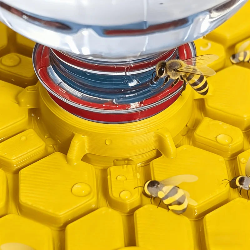 Bee Water Feeder with Perch | Safe Honeybee Drinking Station Bee Water Feeder Peaceful Pleasures Health and Wellness