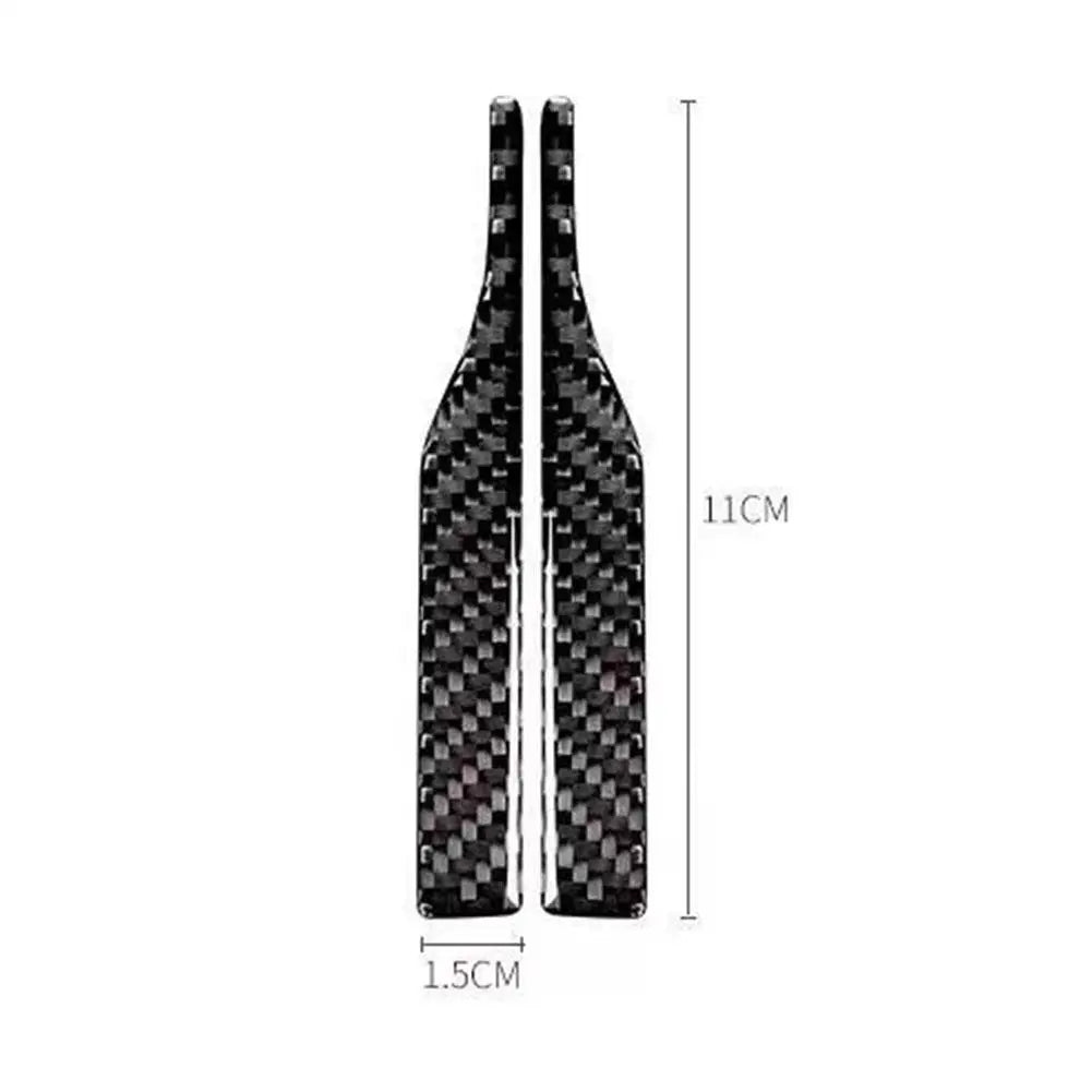 Carbon Fiber Mirror Edge Guard Strips – 2Pcs Anti-Scratch