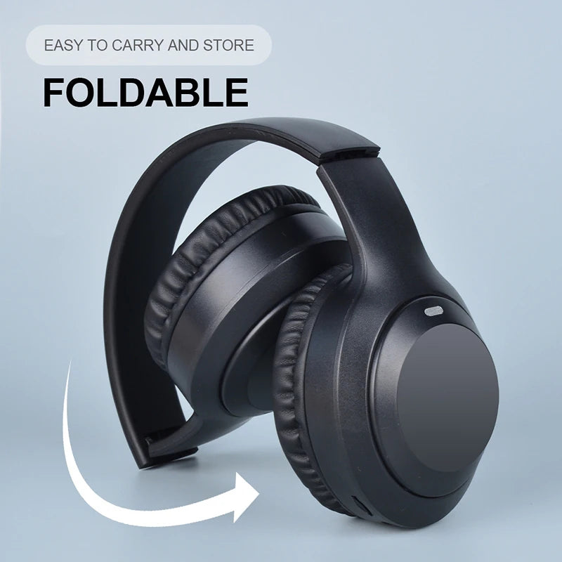 M5 Wireless Headset Bluetooth 53 HiFi Stereo Noise Cancelling Gaming Earphones Foldable Headband with Microphone Earbuds Peaceful Pleasures Health and Wellness