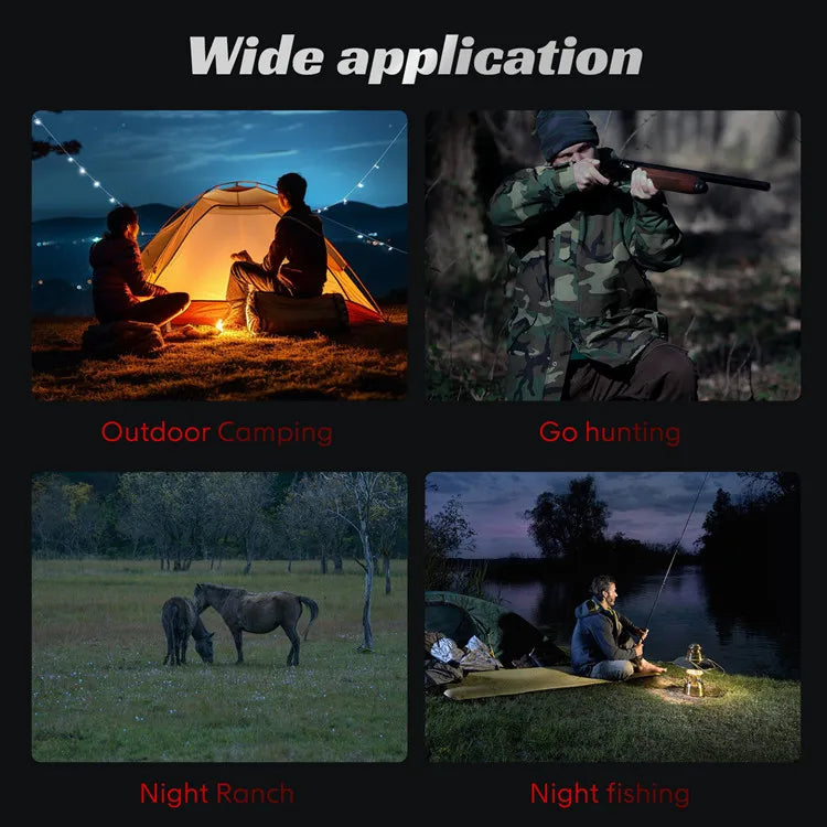 2-inch night vision device, outdoor high-definition digital telescope, infrared full-color single tube night vision device Peaceful Pleasures Health and Wellness