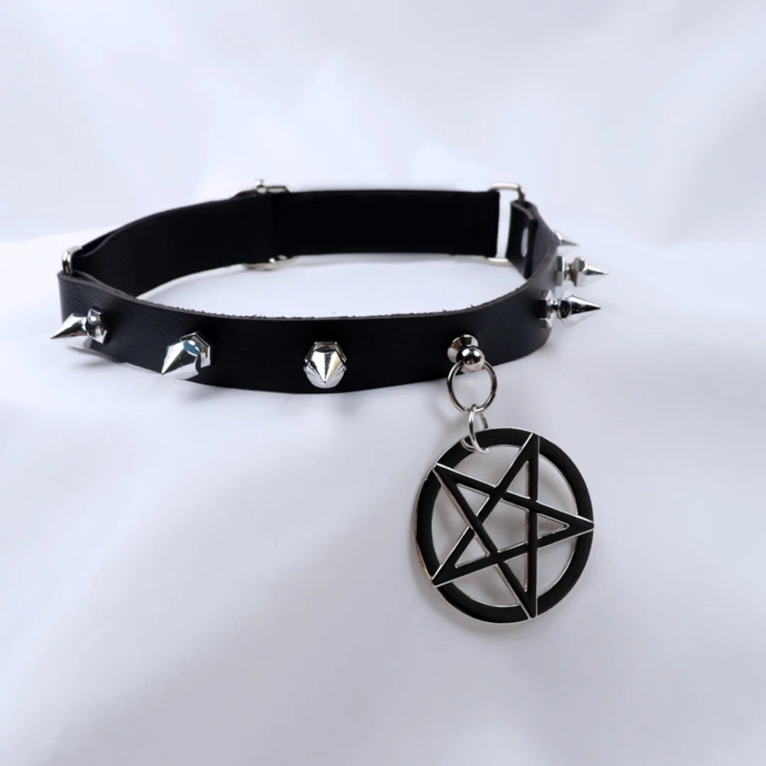 UYEE Gothic Lolita Cosplay Stockings Harajuku Pentagram Punk Uniform