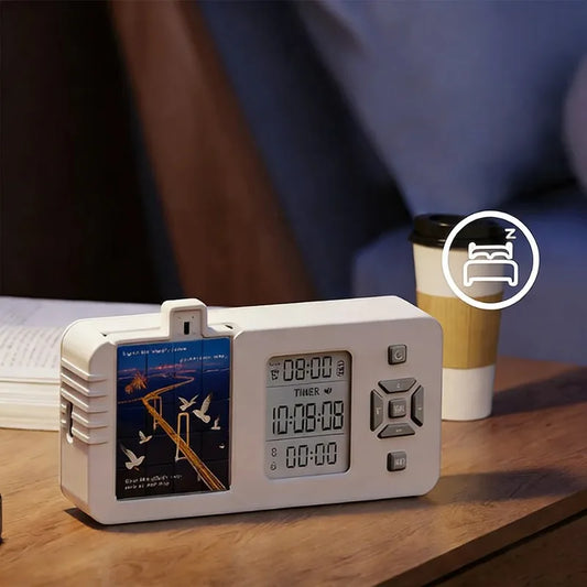 Lockable Phone Lock Box Alarm Clock | LED Timer Storage Lockable Alarm Clock Peaceful Pleasures Health and Wellness