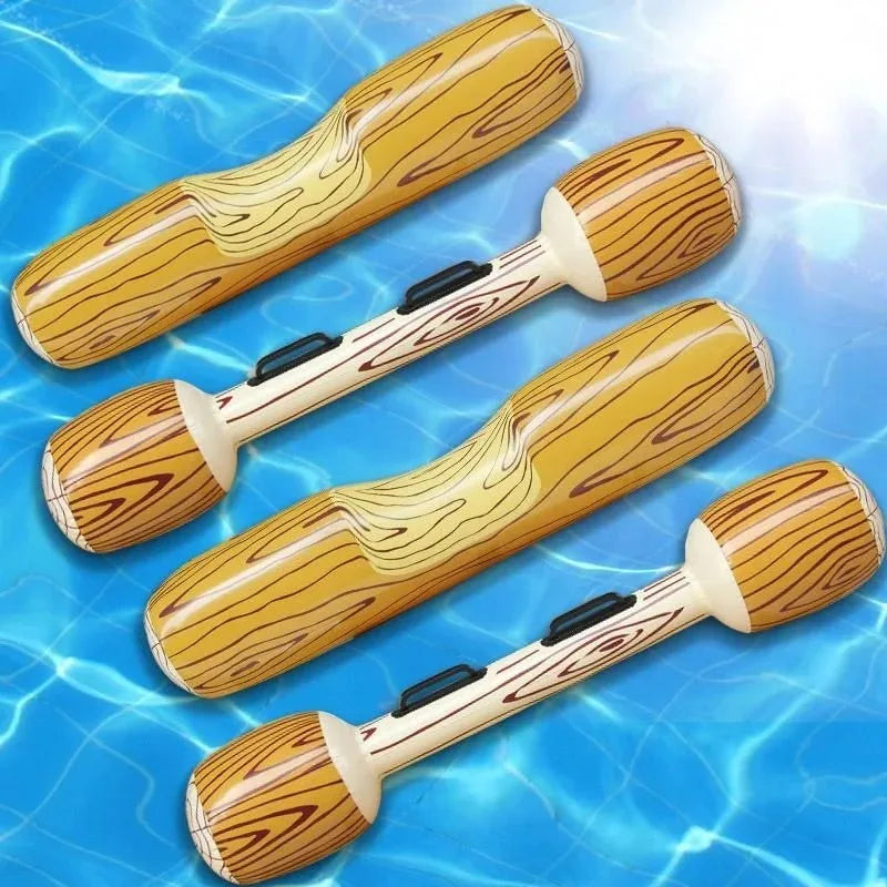 Inflatable Pool Float Gladiator Canoe Set with Paddle | Ages 14+
