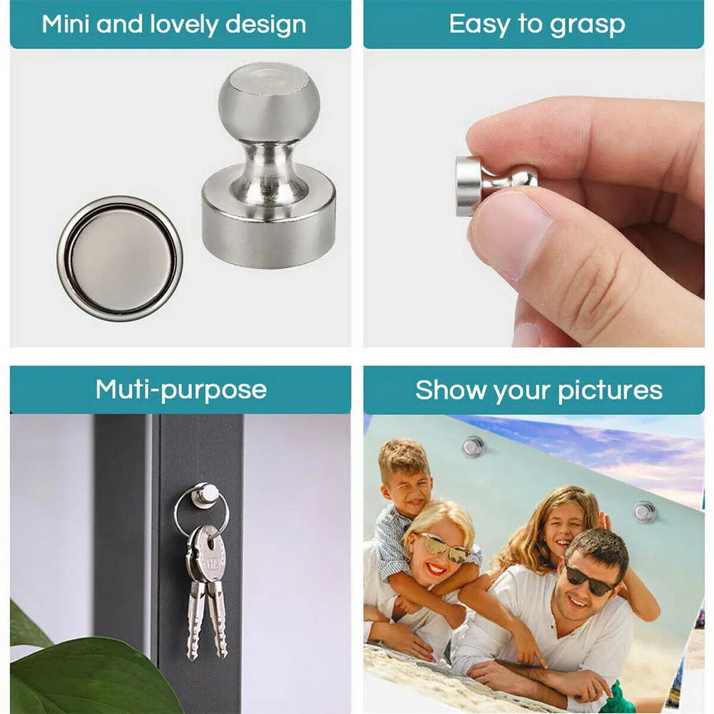 10 20 X Magnets Pin Board Magnet Cone Strong Multifunction Magnetic